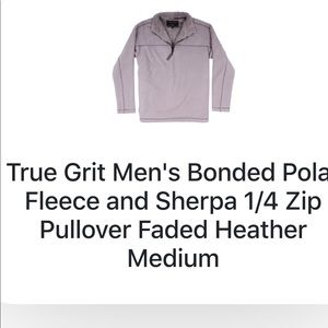 True Grit Bonded Polar FLC & Sherpa 1/4 zip